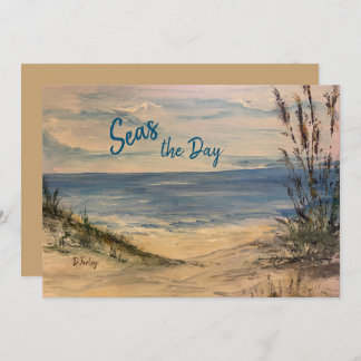 Seagrass Flat Note Card