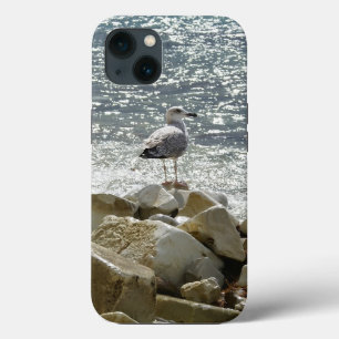 Seagull and sea iPhone 13 case