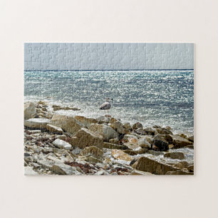 Seagull and sea jigsaw puzzle