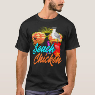 Seagull Beach Chicken Animal T-Shirt