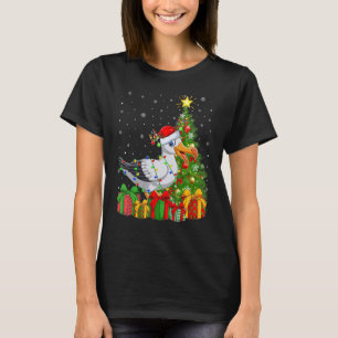 Seagull Bird Xmas Holiday Santa Seagull Christma T-Shirt