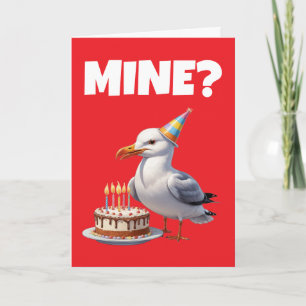 Seagull Birthday Bash – Cake, Chaos & Fun! Invitation