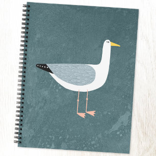 Seagull Coastal Bird Fun Notebook