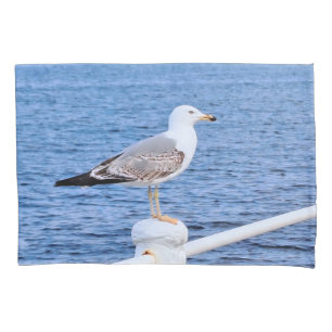Seagull Constanta Romania – Black Sea Photography Pillowcase