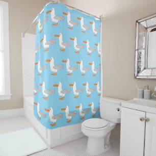 Seagull Design Shower Curtain