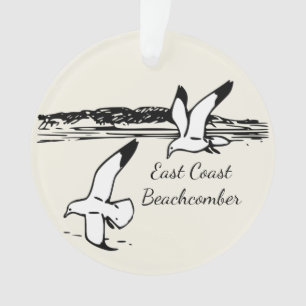 Seagull East Coast Beachcomber Christmas ornament