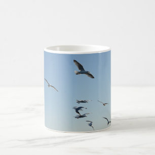 Seagull Flying Mug