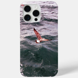 SEAGULL FLYING OVER THE WAVES iPhone 15 PRO MAX CASE