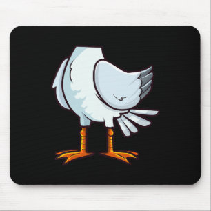 Seagull Fun Halloween Costume Party Cosplay Seabir Mouse Pad