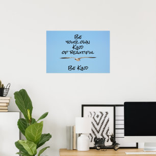 Seagull in Flight Poster