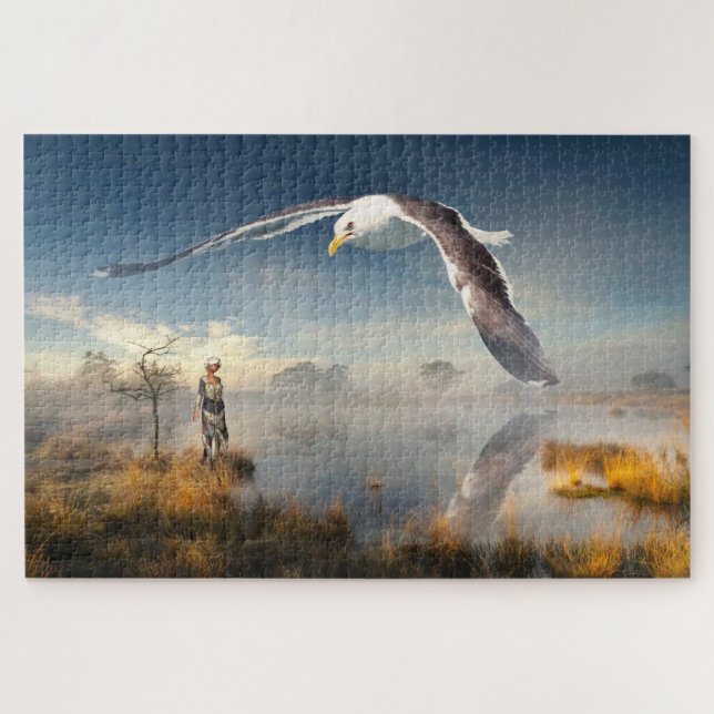Seagull Jigsaw Puzzle (Horizontal)