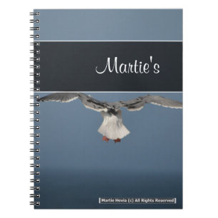 Seagull Leaves Notebook