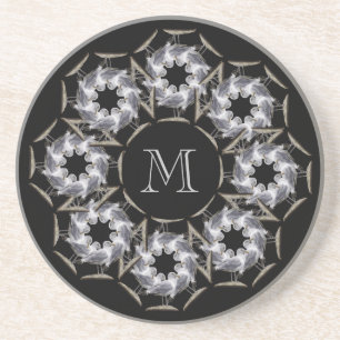 Seagull Monogrammed Coaster