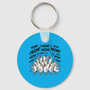 Seagull Mum Funny Mum Humour Ocean Life Mothers Da Key Ring