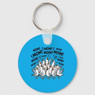 Seagull Mum Funny Mum Humour Ocean Life Mothers Da Key Ring