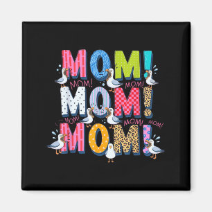 Seagull Mum Funny Mum Humour Ocean Life Mothers Da Magnet