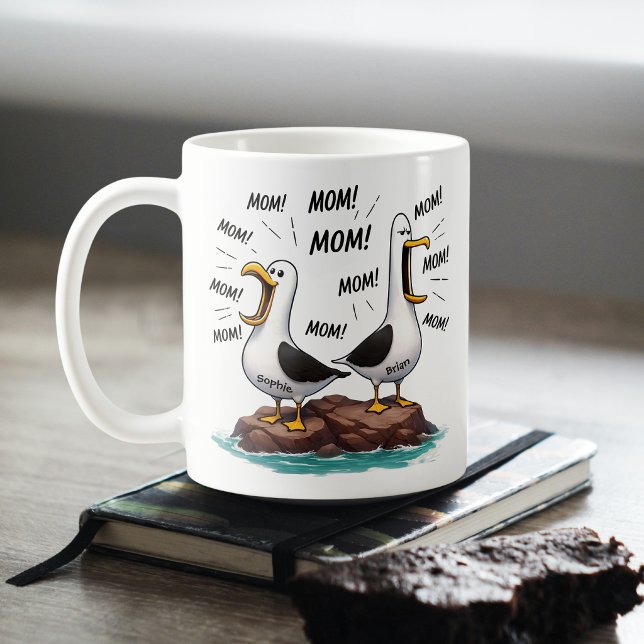 Seagull Mum Funny Personalised Coffee Mug (Creator Uploaded)