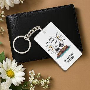Seagull Mum Funny Personalised Key Ring