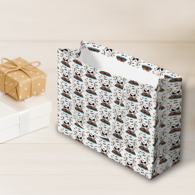 Seagull Mum Funny Personalised Large Gift Bag (Creator Uploaded)