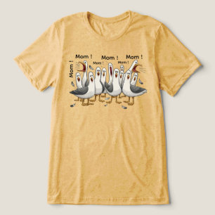 Seagull Mum Mum Mum - Personalised Shirt - Funny M