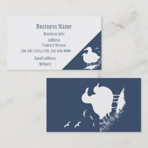 Seagull Ocean Sea Birds Business Card
