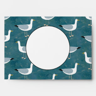 Seagull Pattern Envelope