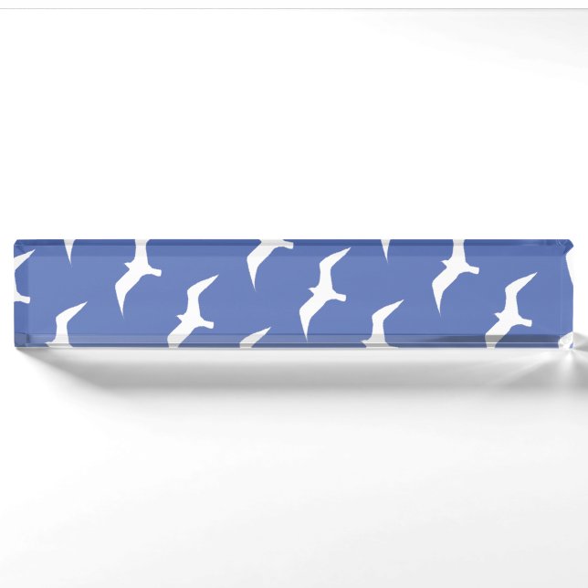 Seagull Pattern Nameplate (Front)