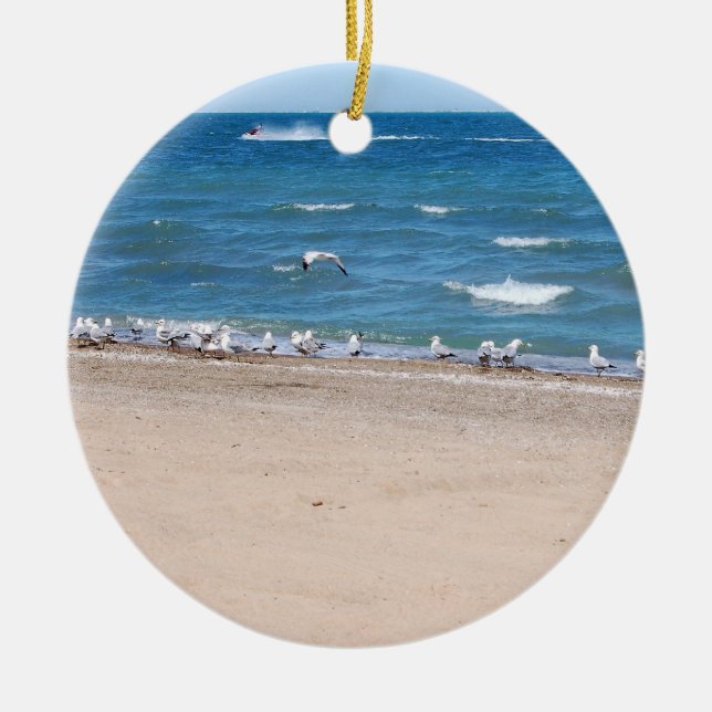 SEAGULL PENDANT OR ORNAMENT (Front)