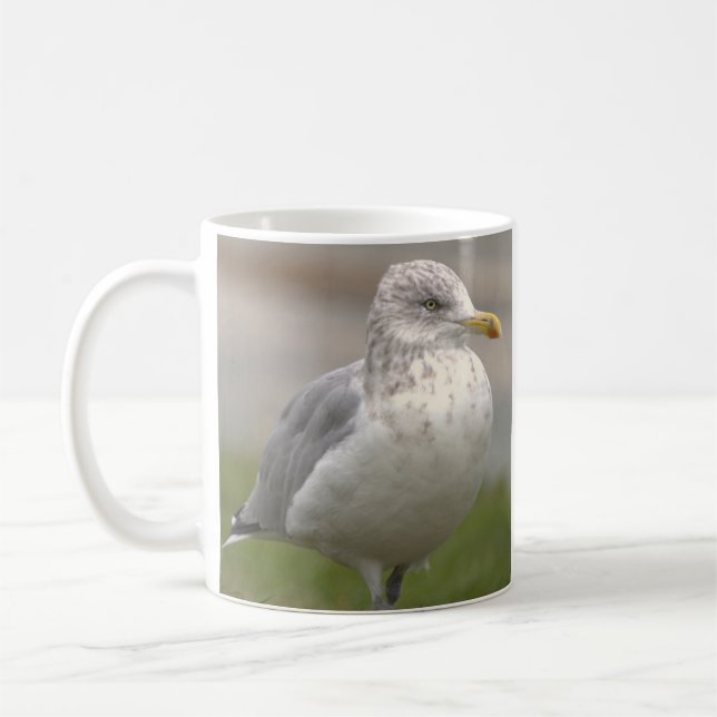 Seagull Photo Mug (Left)