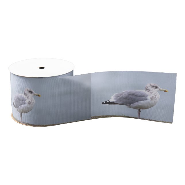 Seagull Photo Ribbon Grosgrain Ribbon (Spool)