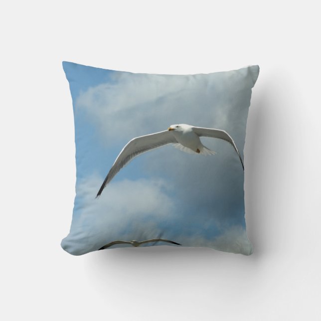 Seagull Pillow (Front)