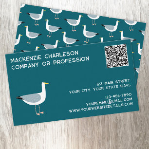 Seagull QR code Business Card