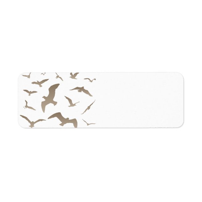 Seagull Return Address Label (Front)