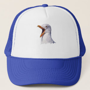 Seagull Sea Bird North German Animal Motif Gift Trucker Hat