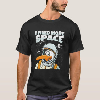 Seagull Sea Bird Vacation Ocean Beach   I Need Mor T-Shirt