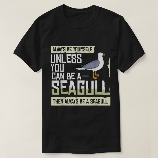 Seagull Seabird Gift Sea Gull Bird  T-Shirt (Design Front)