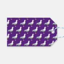 Seagull Standing Purple