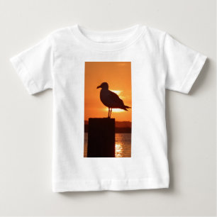 Seagull Sunset Baby T-Shirt