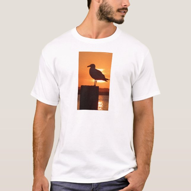 Seagull Sunset T-Shirt (Front)