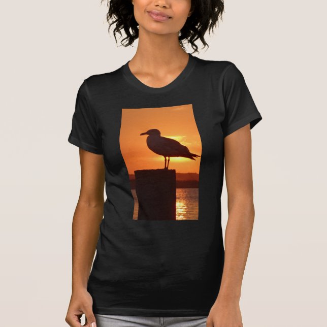 Seagull Sunset T-Shirt (Front)