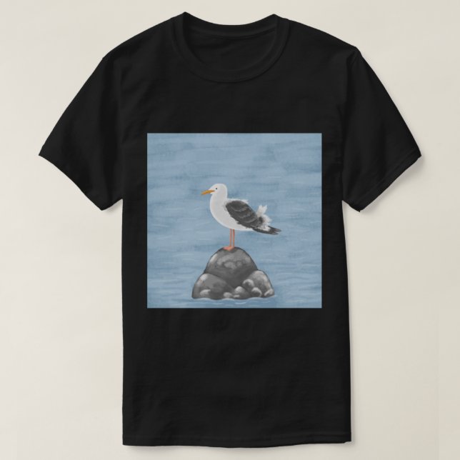 Seagull T-Shirt (Design Front)