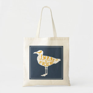 Seagull   Wild And Free Tote Bag