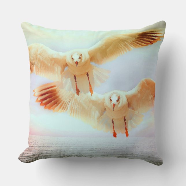 Seagulls 1 Pillows (Front)