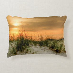 Seagulls at Sunrise Decorative Cushion