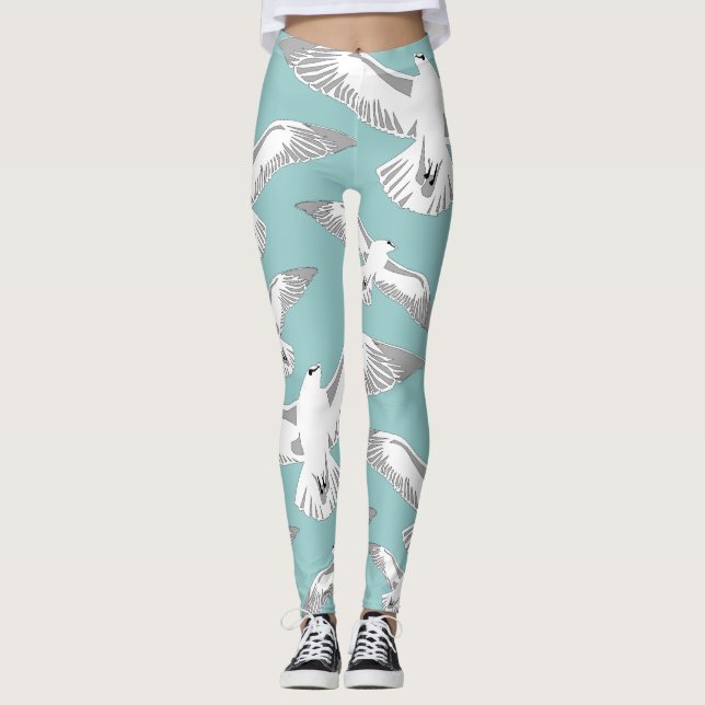 Seagulls Galore Women's Leggings (Front)