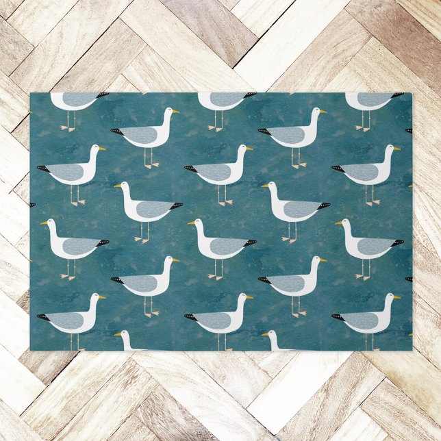 Seagulls Nautical Doormat (Creator Uploaded)