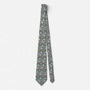 Seagulls Over Ocean Waves by Louis Agassiz Fuertes Tie