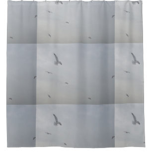Seagulls shower curtain