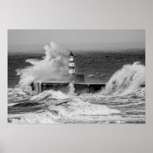 Seaham Lighthouse Poster/Print Poster (Front)