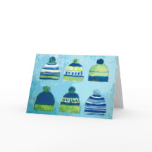 Seahawks Cap Greeting Card